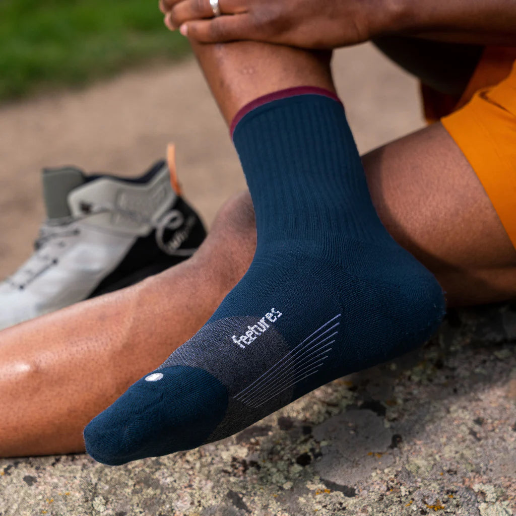 Feetures Trail Max Cushion Mini-Crew - French Navy - Frontrunner Colombo